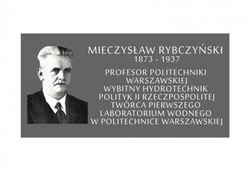 Tablica poświęcona Mieczysławowi Rybczyńskiemu